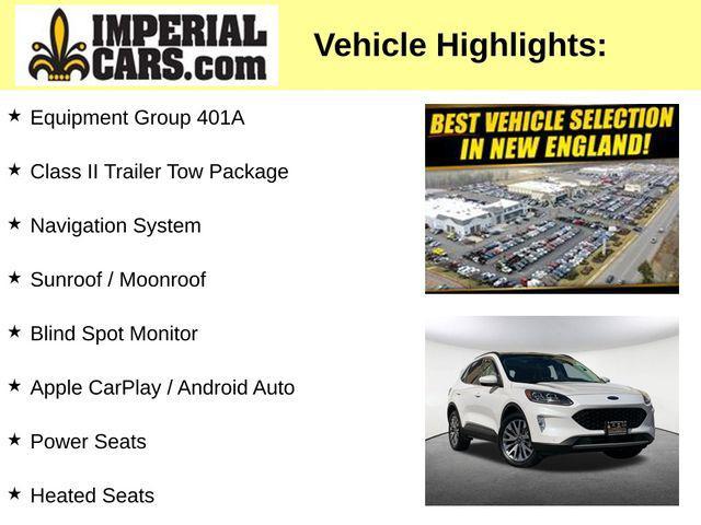 used 2022 Ford Escape car, priced at $24,347
