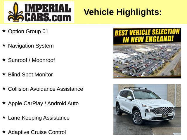 used 2022 Hyundai Santa Fe car, priced at $31,977