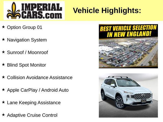 used 2022 Hyundai Santa Fe car, priced at $31,347