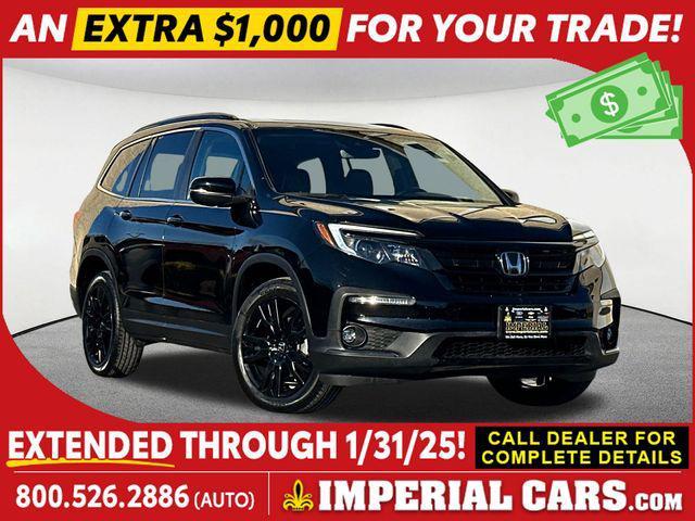 used 2022 Honda Pilot car, priced at $27,347