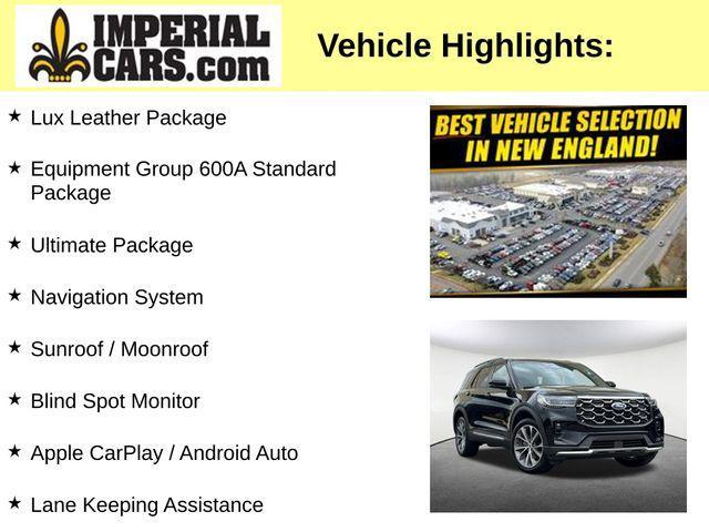 used 2025 Ford Explorer car, priced at $49,977