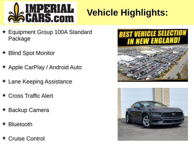 used 2024 Ford Mustang car, priced at $32,647