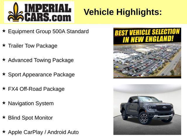 used 2024 Ford Ranger car, priced at $40,977