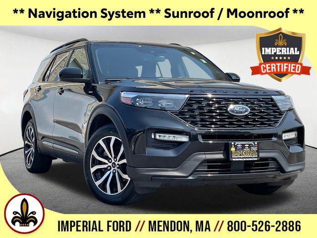 used 2022 Ford Explorer car, priced at $35,477
