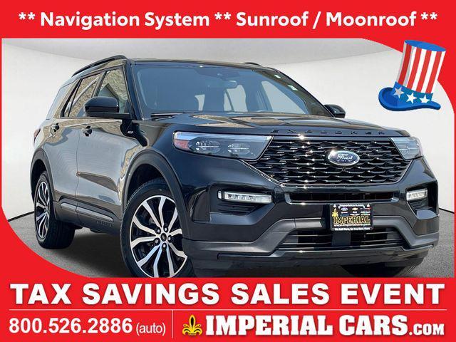 used 2022 Ford Explorer car, priced at $34,624