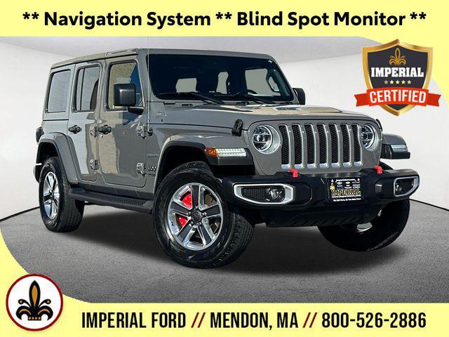 used 2021 Jeep Wrangler Unlimited car, priced at $37,477