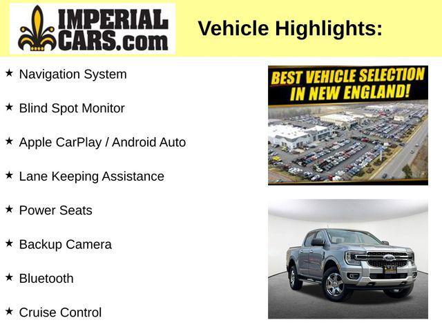 used 2024 Ford Ranger car, priced at $40,477