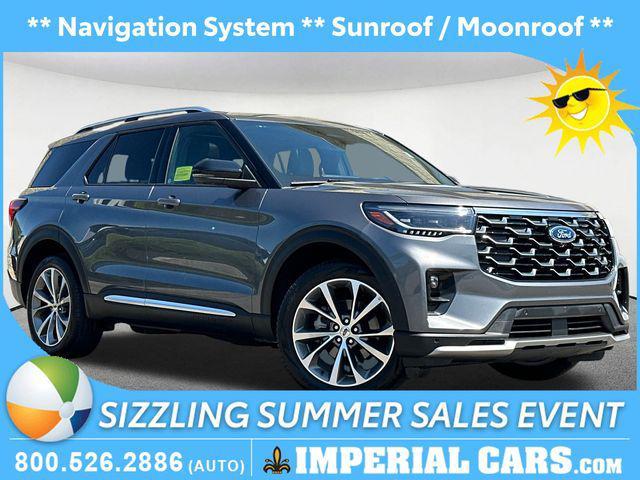 used 2025 Ford Explorer car, priced at $53,647