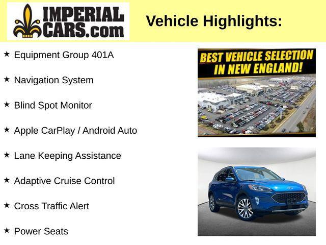 used 2022 Ford Escape car, priced at $27,977