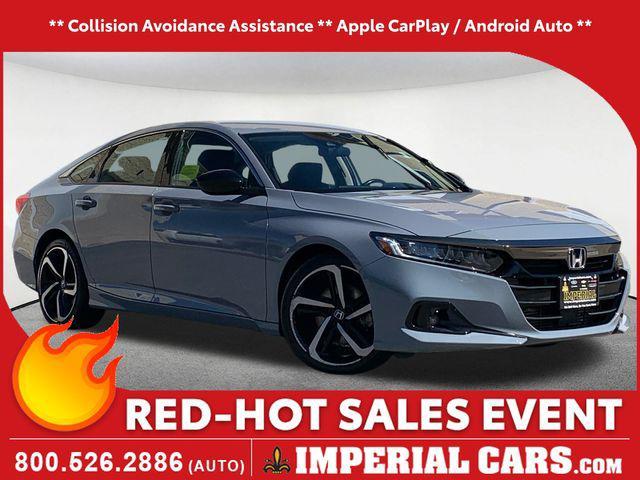 used 2021 Honda Accord car, priced at $24,347