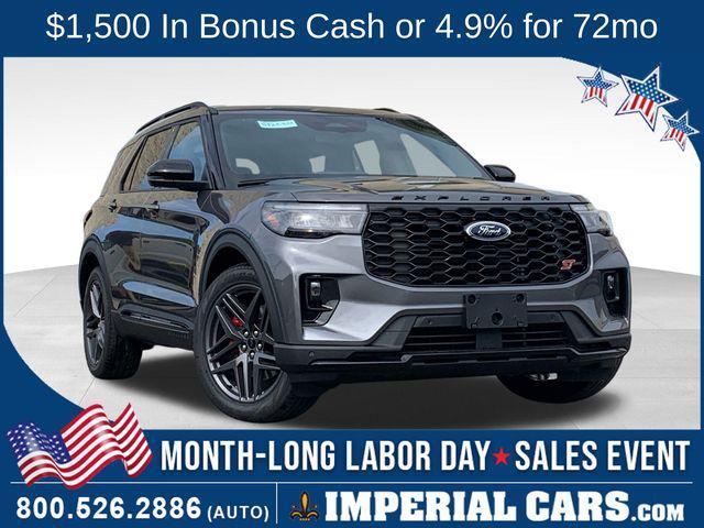 new 2025 Ford Explorer car, priced at $58,582