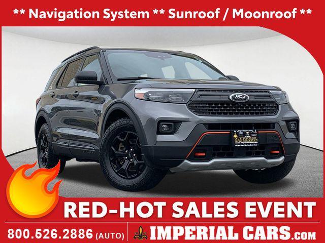 used 2022 Ford Explorer car, priced at $34,347