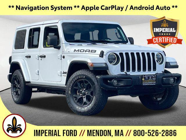 used 2019 Jeep Wrangler Unlimited car, priced at $31,347