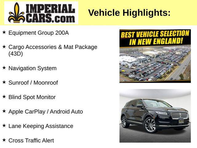 used 2023 Lincoln Nautilus car, priced at $41,554