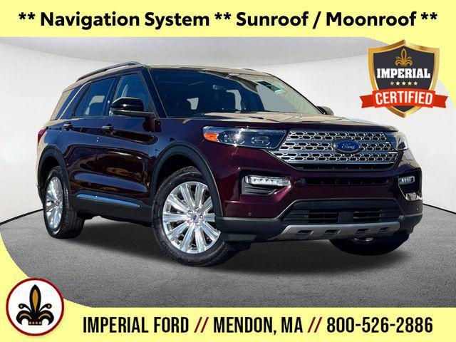 used 2022 Ford Explorer car, priced at $36,846