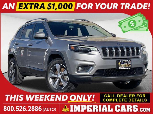 used 2019 Jeep Cherokee car, priced at $20,662