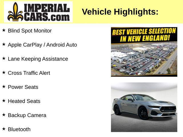 used 2024 Ford Mustang car, priced at $45,477