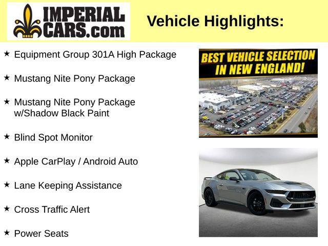 used 2024 Ford Mustang car, priced at $41,977