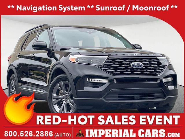used 2022 Ford Explorer car, priced at $29,647