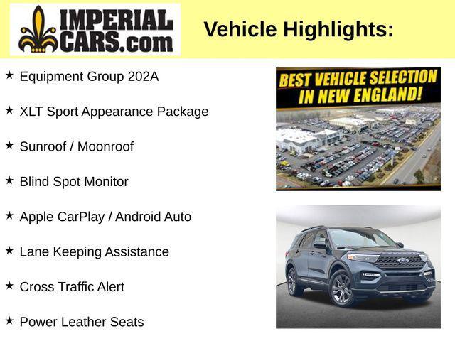 used 2022 Ford Explorer car, priced at $29,347