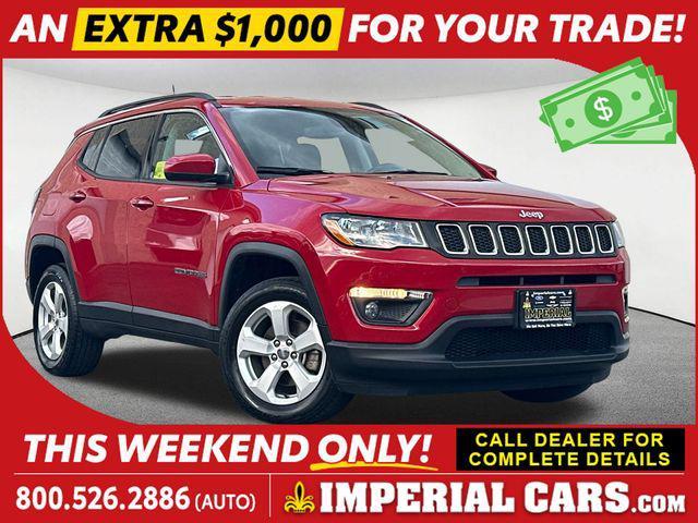 used 2019 Jeep Compass car, priced at $15,501