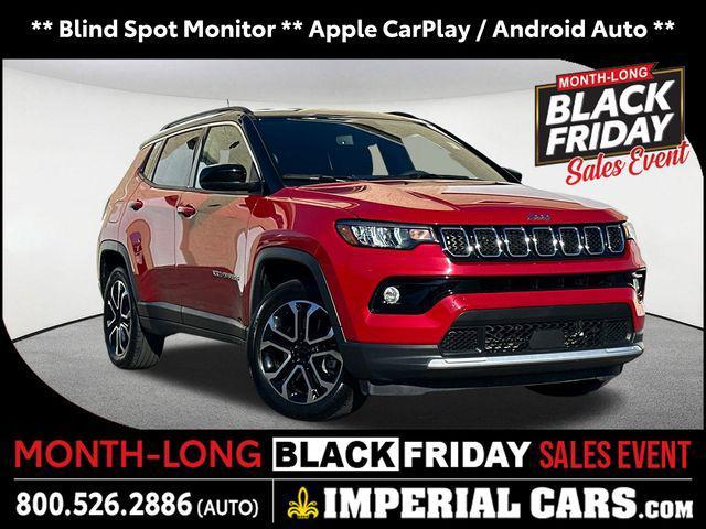 used 2023 Jeep Compass car, priced at $23,477