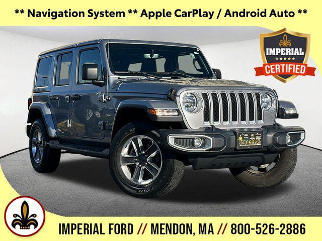 used 2020 Jeep Wrangler Unlimited car, priced at $33,451