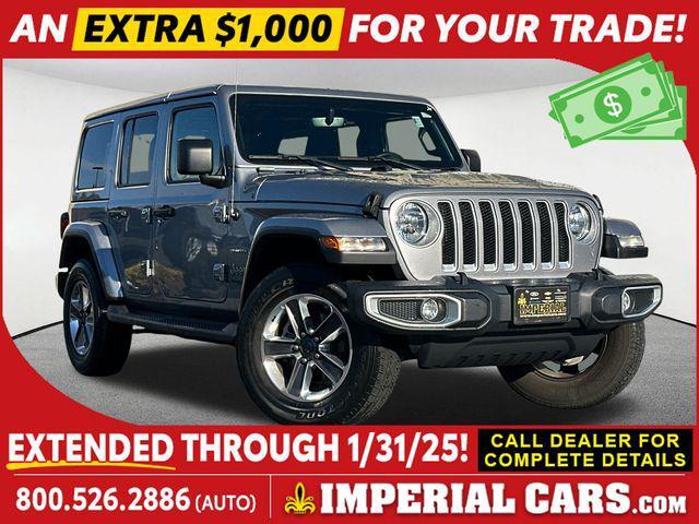 used 2020 Jeep Wrangler Unlimited car, priced at $31,347