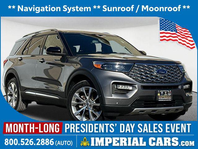 used 2021 Ford Explorer car, priced at $38,477