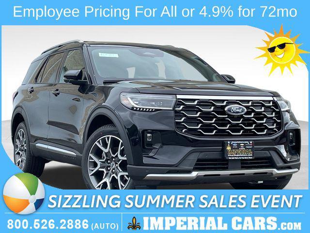 new 2025 Ford Explorer car, priced at $55,998
