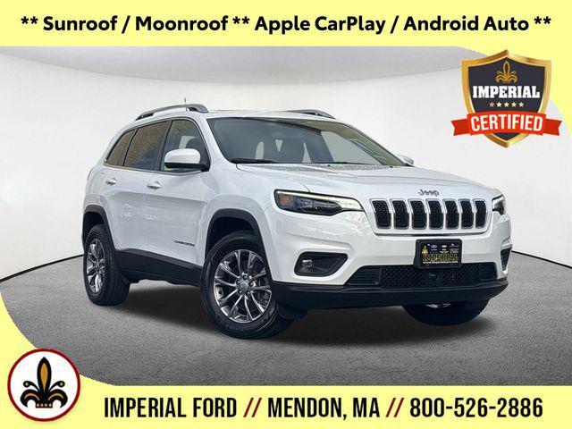 used 2021 Jeep Cherokee car, priced at $23,477