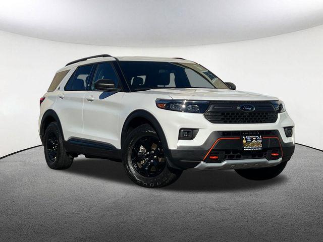 used 2022 Ford Explorer car, priced at $36,477