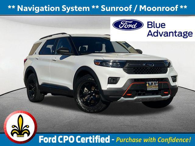 used 2022 Ford Explorer car, priced at $36,477