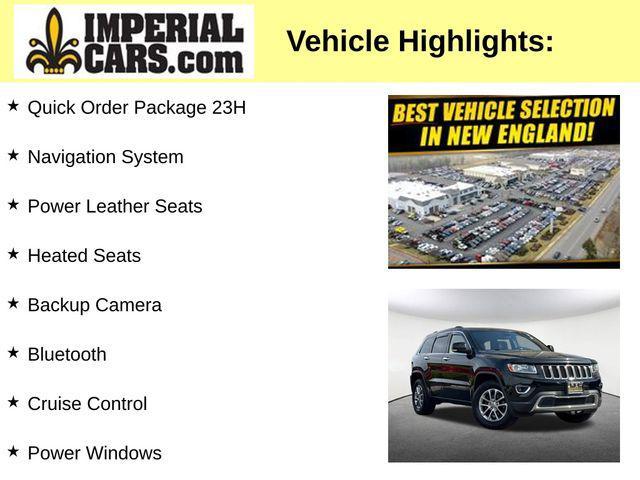 used 2014 Jeep Grand Cherokee car, priced at $12,747