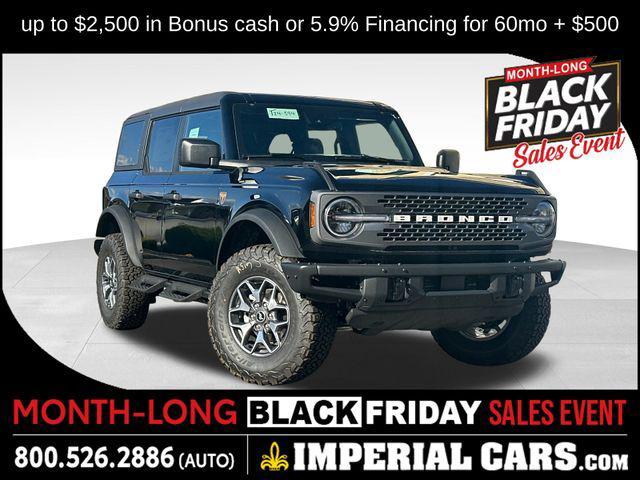 new 2024 Ford Bronco car, priced at $55,825