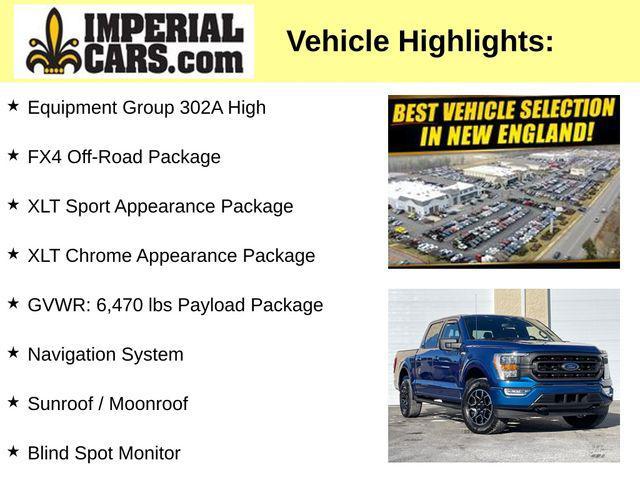 used 2022 Ford F-150 car, priced at $43,810