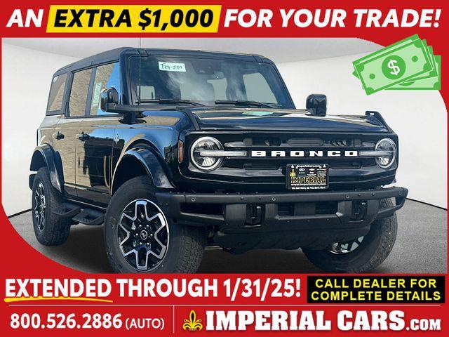 new 2024 Ford Bronco car, priced at $50,477