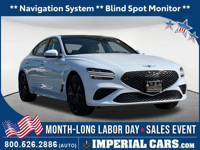 used 2023 Genesis G70 car, priced at $38,477