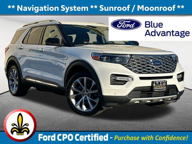 used 2021 Ford Explorer car, priced at $31,347