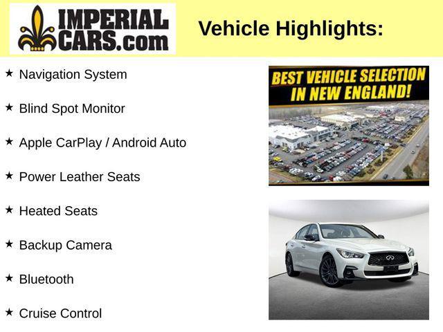 used 2022 INFINITI Q50 car, priced at $38,584