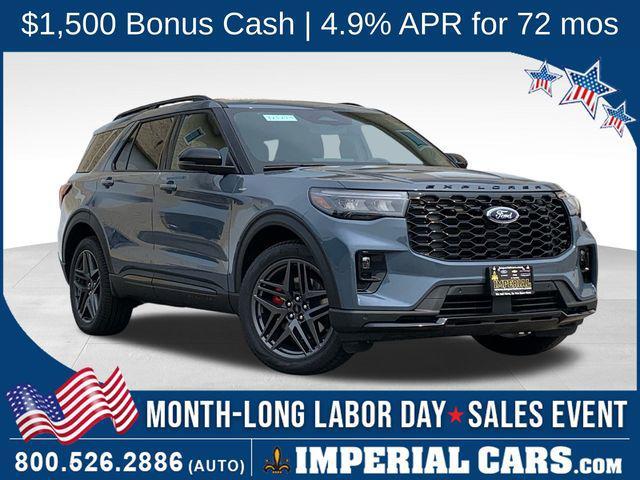 new 2025 Ford Explorer car, priced at $48,897