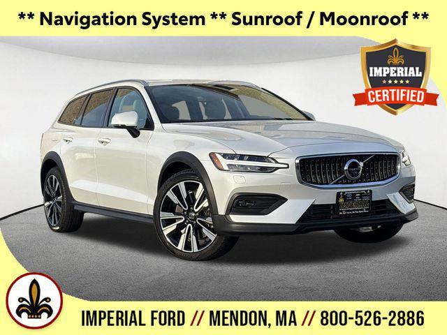 used 2022 Volvo V60 Cross Country car, priced at $36,477