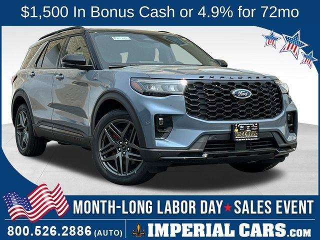 new 2025 Ford Explorer car, priced at $52,812