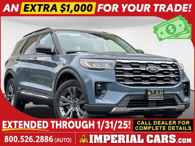 new 2025 Ford Explorer car, priced at $47,020