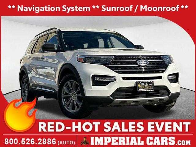 used 2022 Ford Explorer car, priced at $30,647