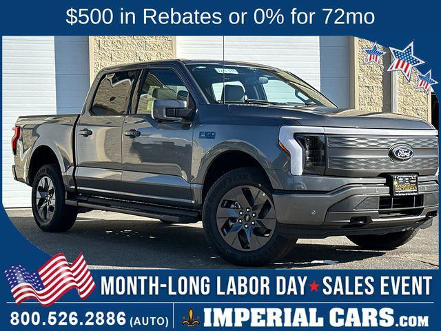 new 2025 Ford F-150 Lightning car, priced at $75,388