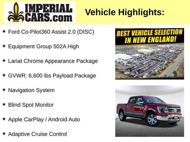 used 2022 Ford F-150 car, priced at $45,514