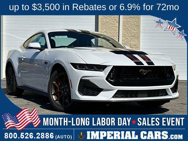 new 2025 Ford Mustang car, priced at $55,362