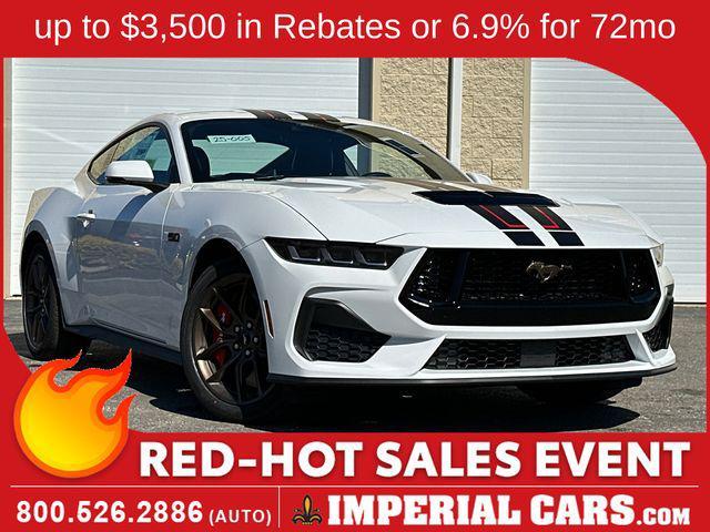 new 2025 Ford Mustang car, priced at $54,347