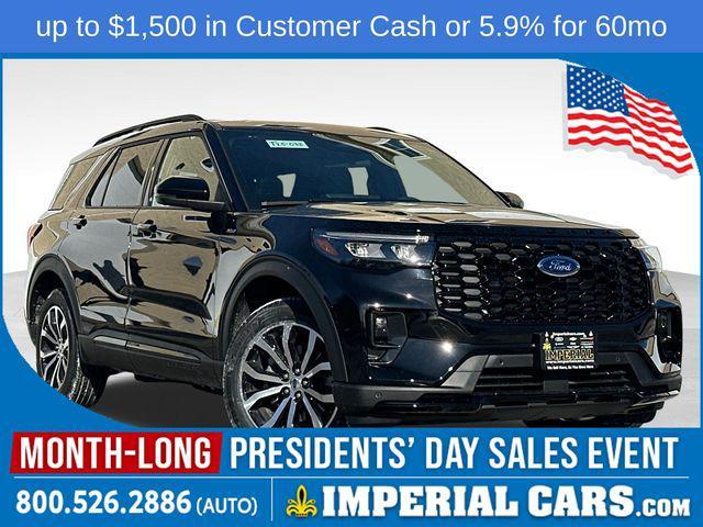 new 2025 Ford Explorer car, priced at $46,693